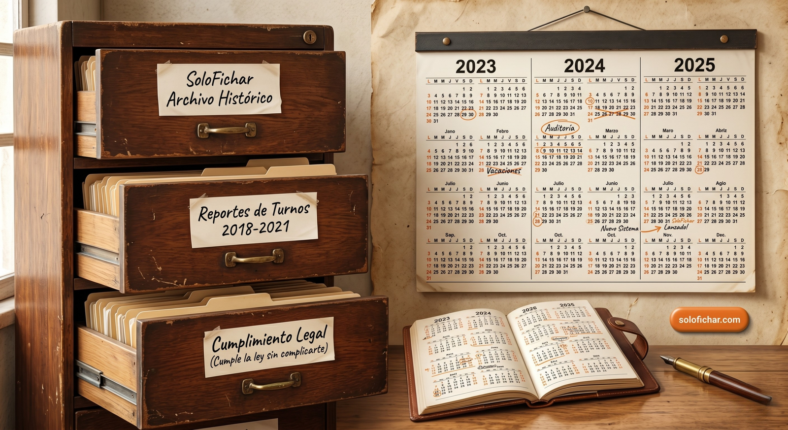 ¿Cuántos años hay que guardar los fichajes? La regla del RDL 8/2019